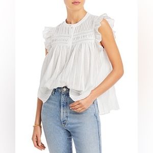 AQUA White Sleeveless Top